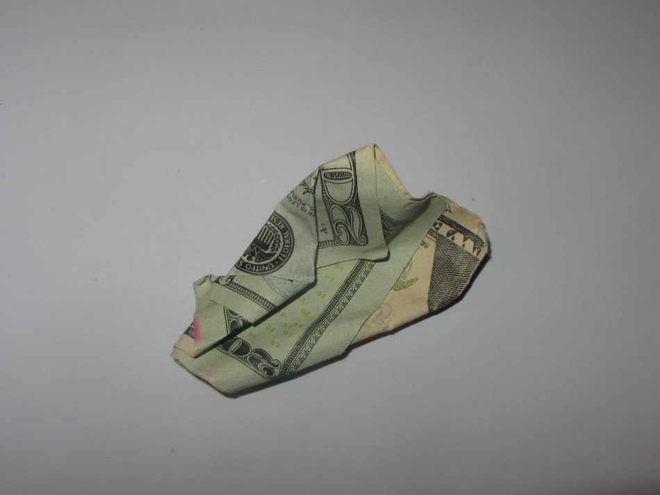 When I folded his pants